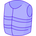 chaleco protector icon