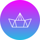 barco de papel icon