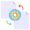 icono de engranaje de configuración 