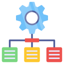 icono de engranaje de configuración 