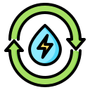 energía renovable icon