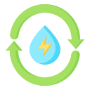 energía renovable icon