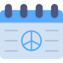 vrede kalender icoon
