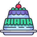 pastel de frutas icon