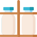 botella de leche