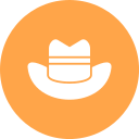 sombrero de vaquero icon