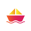 barco de papel icon