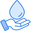 ahorrar agua icon