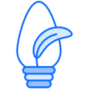 bombilla ecológica icon