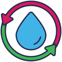 reciclar agua icon