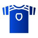 camiseta de fútbol icon