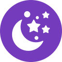 luna y estrellas icon