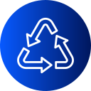 símbolo de reciclaje icon