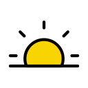 puesta de sol icon