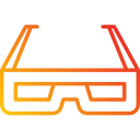 gafas 3d icon