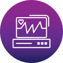 monitor de electrocardiograma icon