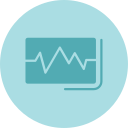 lectura de electrocardiograma icon