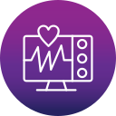 monitor de electrocardiograma icon