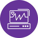 monitor de electrocardiograma icon