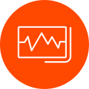 lectura de electrocardiograma icon