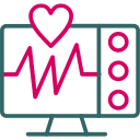 monitor de electrocardiograma icon