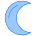 luna creciente icon