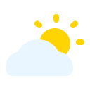 nube de sol icon