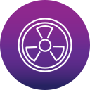 energía nuclear icon