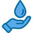 ahorrar agua icon