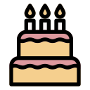 pastel de cumpleaños icon