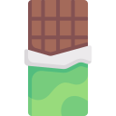 barra de chocolate 