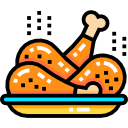 pierna de pollo icon