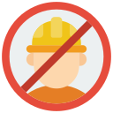 ningún trabajo icon