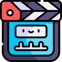 claqueta de cine icon