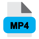 mp4-bestand icoon