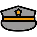 sombrero militar icon