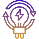 energía renovable icon