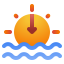 puesta de sol icon