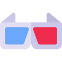 gafas 3d icon