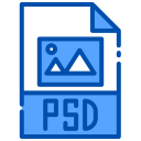 archivo psd icon