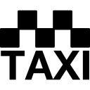 signo de taxi icon