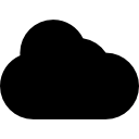 virtuele wolk icoon