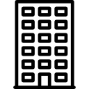 Apartment building icon