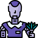 robot de limpieza icon