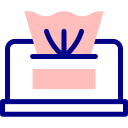 caja de pañuelos icon