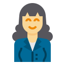 mujer de negocios icon