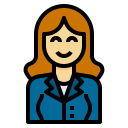 mujer de negocios icon