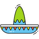 sombrero mexicano icon