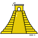 pirámide maya icon