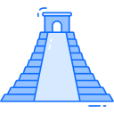 pirámide maya icon